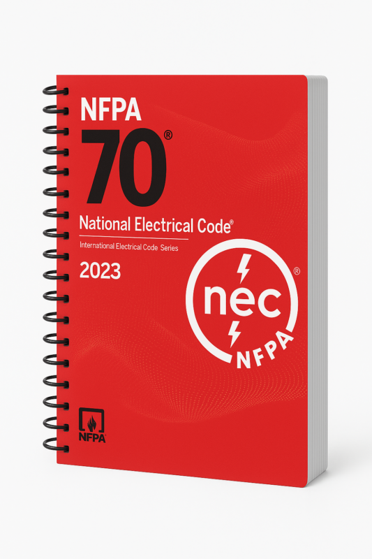 2023 NFPA 70 National Electrical Code Spiral Bound