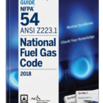 NFPA 54 ANSI Z223.1 National Fuel Gas Code 2018 Edition Book