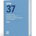 NFPA 37 latest edition 2024  Installation and Use of Stationary Combustion Engines and Gas Turbines Handbook