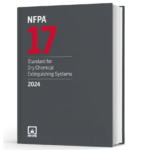 NFPA 17 Standard for Dry Chemical Extinguishing Systems 2024 Edition latest Handbook